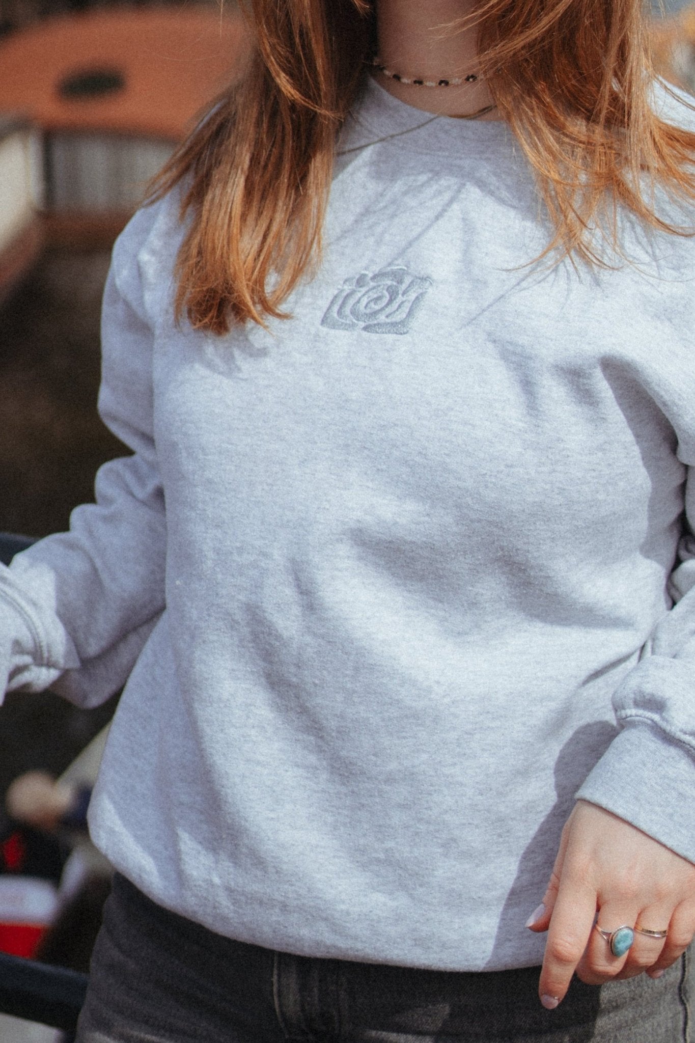 sweater gray