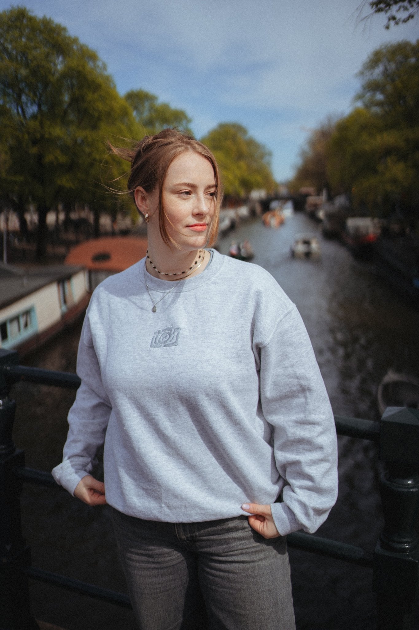 sweater gray