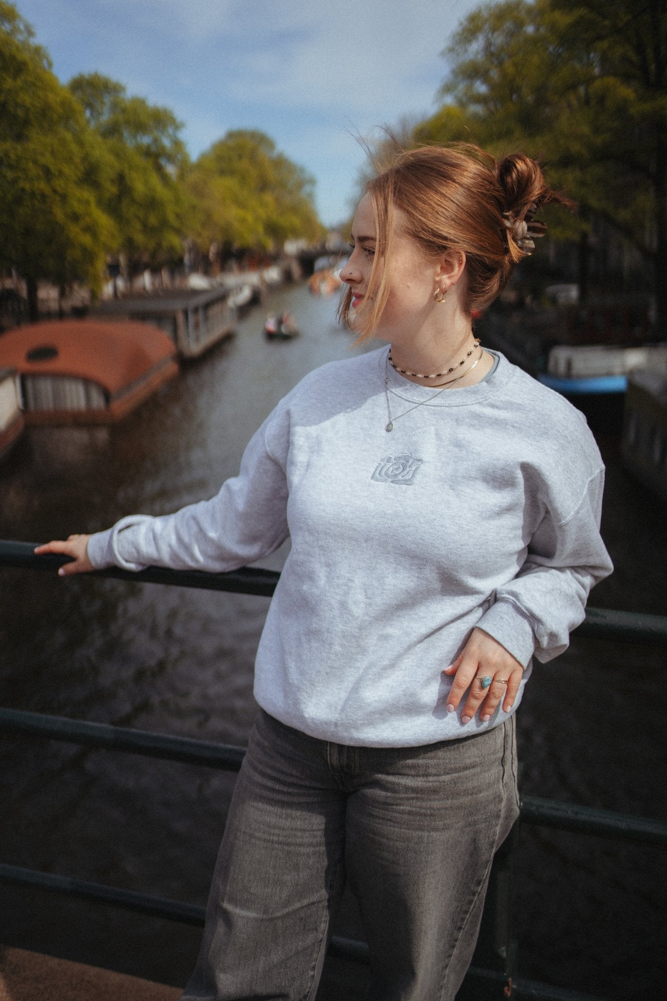 sweater gray