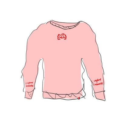captured sweater red